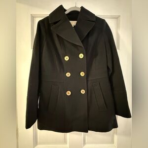 Michael Kors Double-Breasted Peacoat
